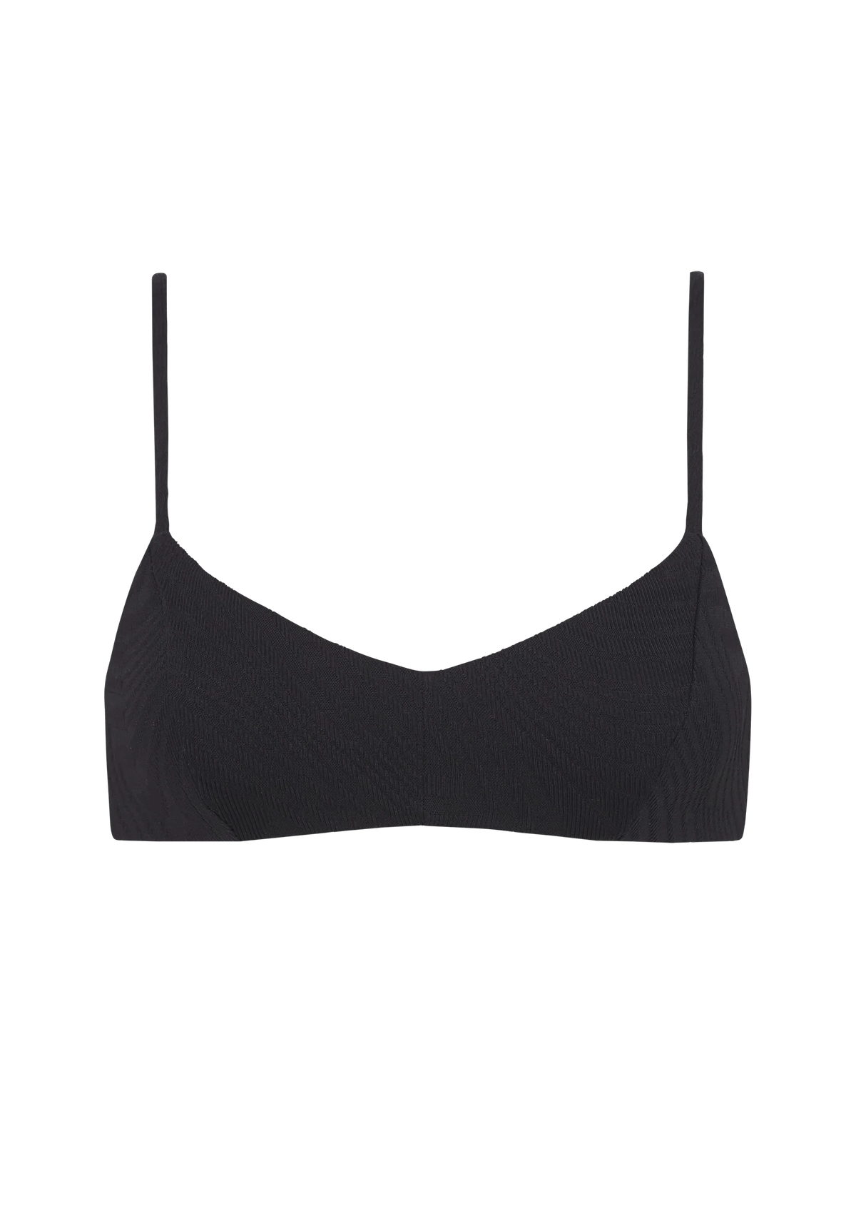 Fella Freddie Top Splash Swimwear Bikini Tops Black / XS 9352467074768