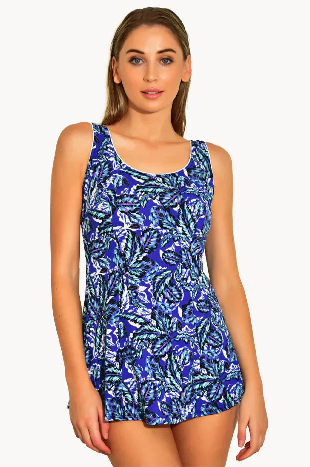 Femme De La Mer Femme de la Mer Lauren Swim Dress - Costa Rica Femme de la Mer Lauren Swim Dress - Costa Rica Splash Swimwear Swim Dress
