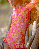 Fernleigh Avenue Fernleigh Ave Amberley Open Back Girls Swimwear Fernleigh Ave Amberley Open Back Girls Swimwear Splash Swimwear Kids Swimwear