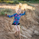 Fernleigh Avenue Fernleigh Ave Harla Open Back Girls Swimwear Fernleigh Ave Harla Open Back Girls Swimwear Splash Swimwear Kids Swimwear