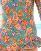 Fernleigh Avenue Fernleigh Ave Mila Open Back Girls Swimwear* Fernleigh Ave Mila Open Back Girls Swimwear* Splash Swimwear