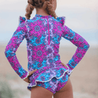 Fernleigh Avenue Fernleigh Ave Ruby Rash Set Girls Swimwear Fernleigh Ave Ruby Rash Set Girls Swimwear Splash Swimwear