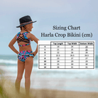 Fernleigh Avenue Fernleigh Avenue - Harla Crop Bikini With Frills Fernleigh Avenue - Harla Crop Bikini With Frills Splash Swimwear