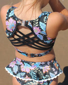 Fernleigh Avenue Fernleigh Stevie Crop Teen Bikini Fernleigh Stevie Crop Teen Bikini Splash Swimwear