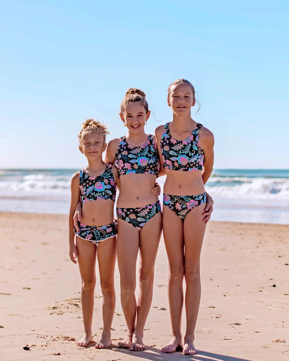 Fernleigh Avenue Fernleigh Stevie Crop Teen Bikini Fernleigh Stevie Crop Teen Bikini Splash Swimwear