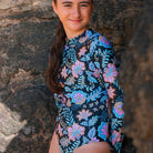 Fernleigh Avenue Fernleigh Stevie Open Back Girls Swimwear Fernleigh Stevie Open Back Girls Swimwear Splash Swimwear