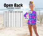 Fernleigh Avenue Fernleigh Stevie Open Back Girls Swimwear Fernleigh Stevie Open Back Girls Swimwear Splash Swimwear