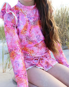 Fernleigh Avenue Girls Fernleigh Ave Marli Rash Set Girls Fernleigh Ave Marli Rash Set Splash Swimwear