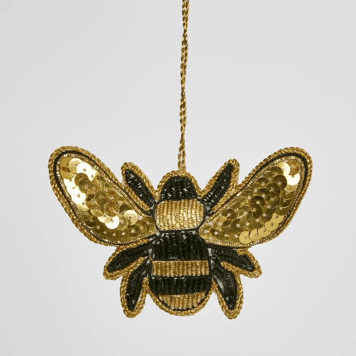 Florabelle Living Apis Bee Hanging Ornament X240057 Apis Bee Hanging Ornament Splash Swimwear Chirstmas Decorations