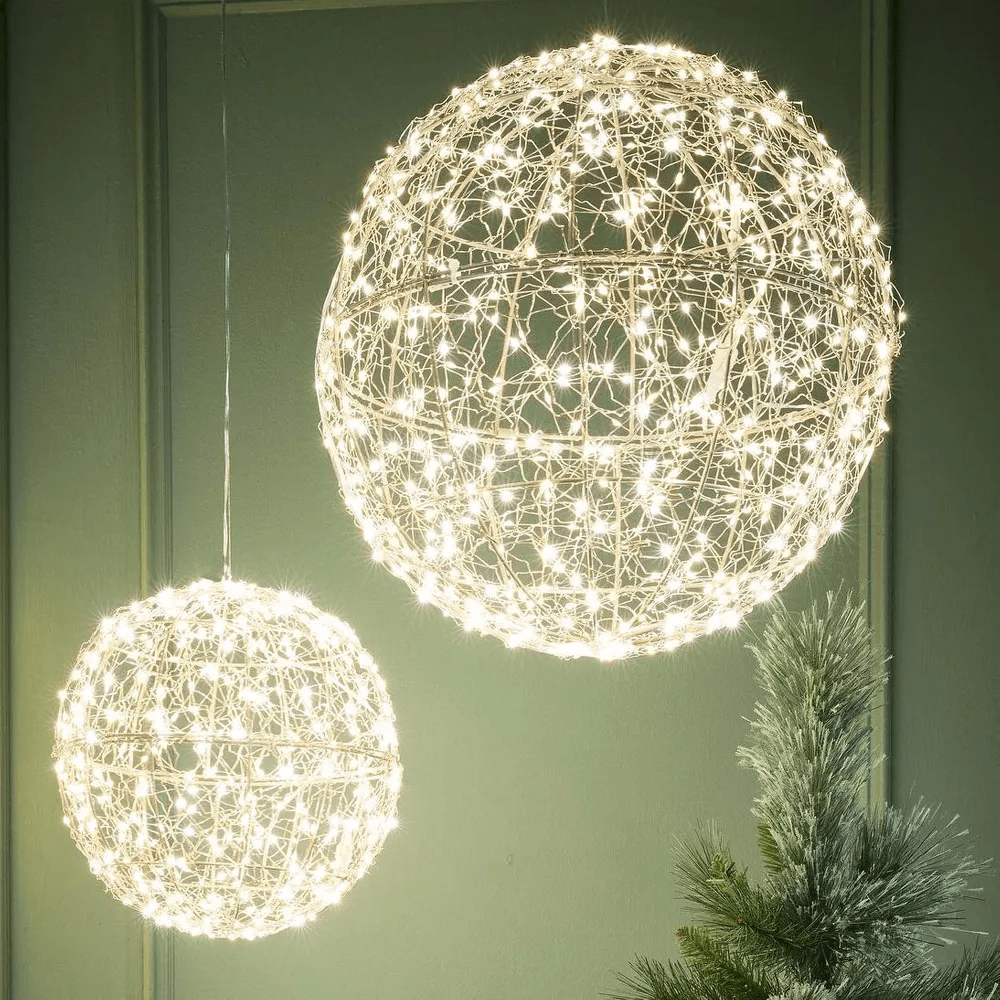 Florabelle Living Celestial Light Up Ball 40cm X250047 Celestial Light Up Ball 40cm Splash Swimwear Chirstmas Decorations