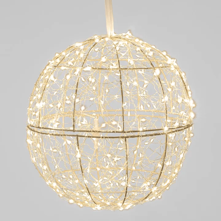 Florabelle Living Celestial Light Up Ball 40cm X250047 Celestial Light Up Ball 40cm Splash Swimwear Chirstmas Decorations
