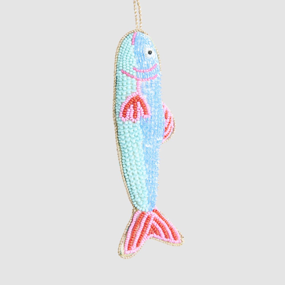 Florabelle Living Ciao Bella Fish Decoration Blue Pink X260670 Ciao Bella Fish Decoration Blue Pink Splash Swimwear Christmas Decoration 9339483302938