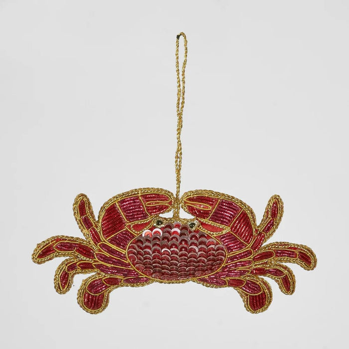 Florabelle Living Crabbing Around Hanging Decoration X240209 Florabelle Living Crabbing Around Hanging Decoration Splash Swimwear Chirstmas Decorations