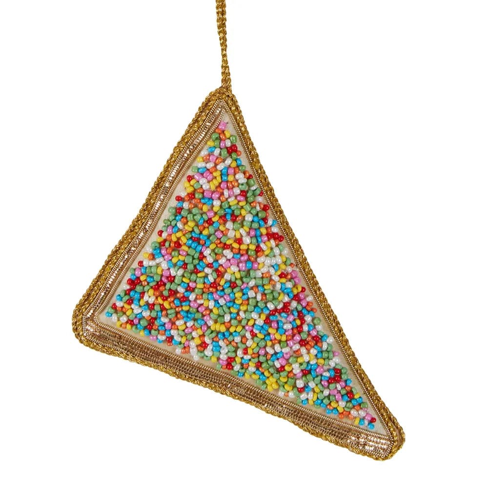 Florabelle Living Fairy Bread Sequin Hanging Decoration X211155 Florabelle Living Fairy Bread Sequin Hanging Decoration Splash Swimwear Chirstmas Decorations