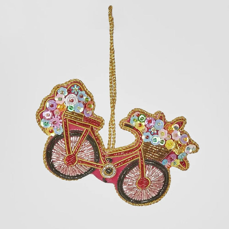 Florabelle Living Flora Bicycle Hanging Decoration X240520 Florabelle Living Flora Bicycle Hanging Decoration Splash Swimwear Chirstmas Decorations 9339483234703