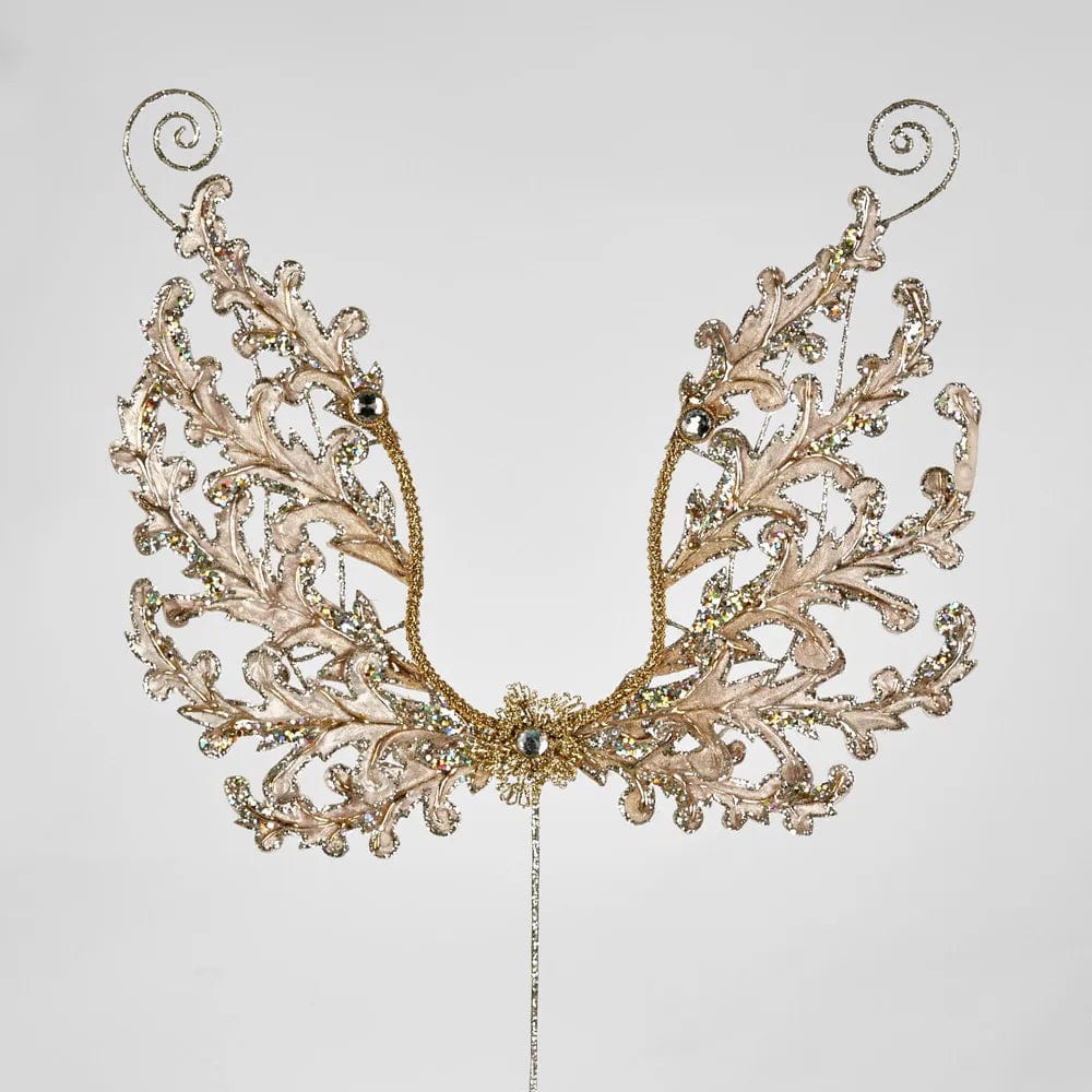 Florabelle Living Icarus Wings - Champagne Gold X240099CH Florabelle Living Donna!! Sequin Parrot Large - Pink Splash Swimwear Chirstmas Decorations 19339483228716