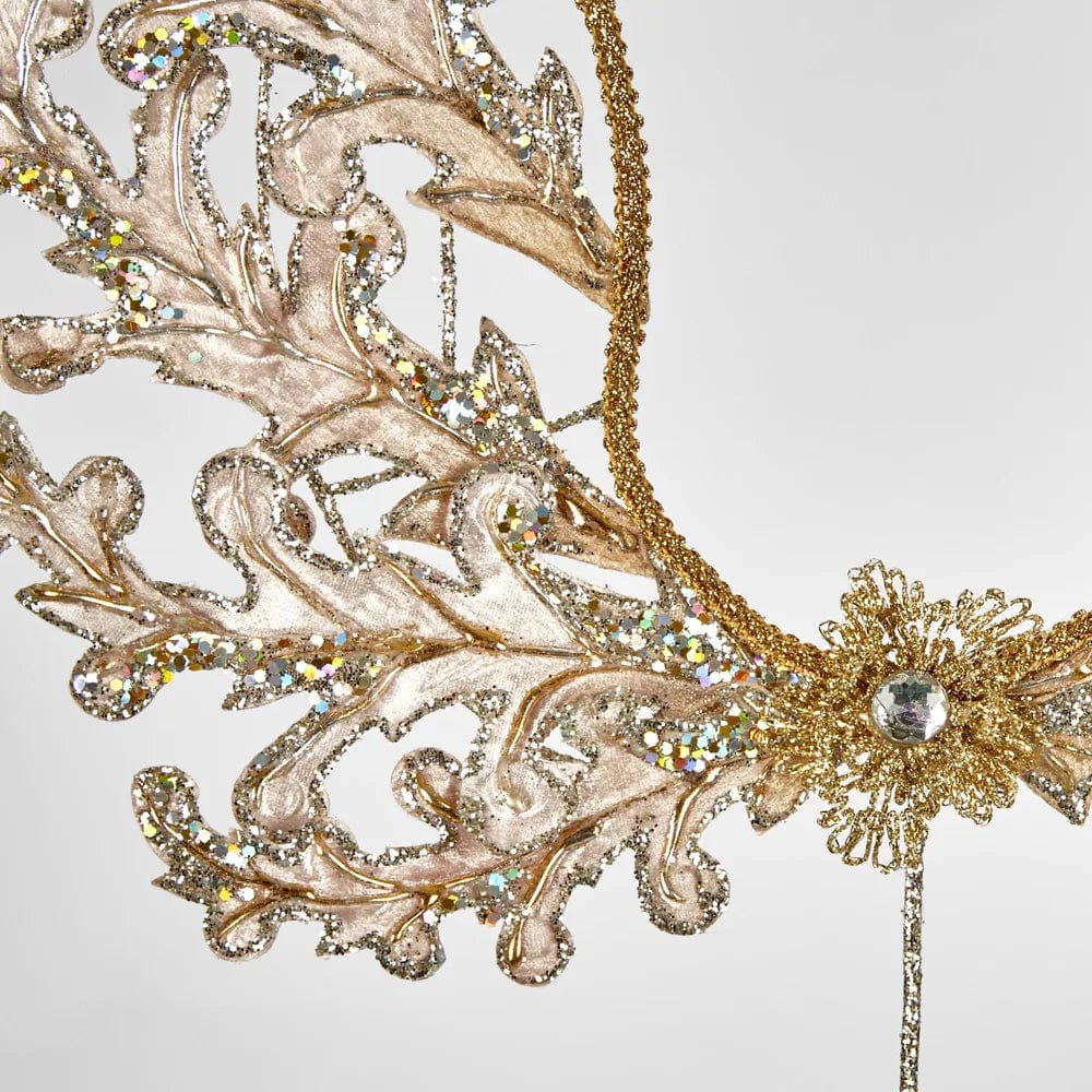 Florabelle Living Icarus Wings - Champagne Gold X240099CH Florabelle Living Donna!! Sequin Parrot Large - Pink Splash Swimwear Chirstmas Decorations 19339483228716