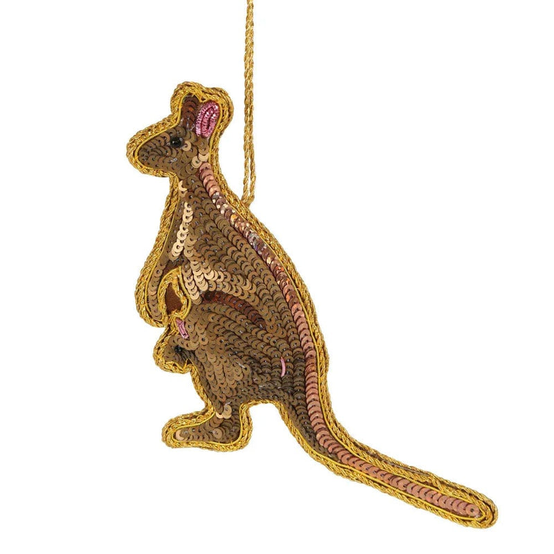 Florabelle Living Kangaroo Hanging Tree Decoration X231682 Florabelle Living Kangaroo Hanging Tree Decoration Splash Swimwear Chirstmas Decorations