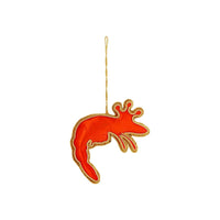 Florabelle Living King Prawn Sequin Tree Decoration X2185 Florabelle Living King Prawn Sequin Tree Decoration Splash Swimwear Chirstmas Decorations