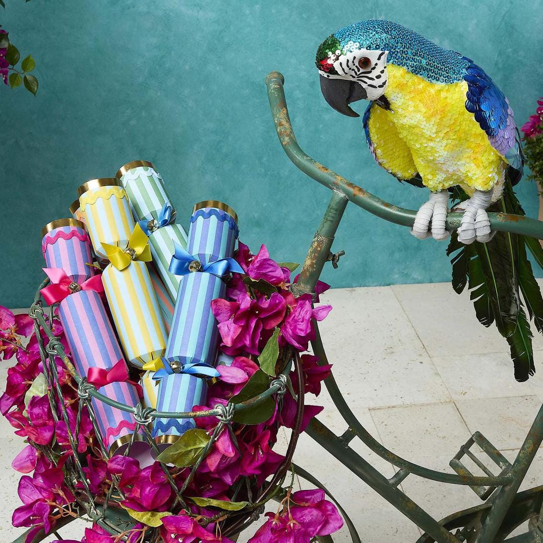 Florabelle Living La Dolce Vita Crackers Mixed Stripes X250004 La Dolce Vita Crackers Mixed Stripes Splash Swimwear Christmas Decoration 9339483262867