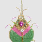 Florabelle Living Maharajah Beaded Beetle Decoration Pink & Green X261719 Maharajah Beaded Beetle Decoration Pink & Green Splash Swimwear Christmas Decoration 9339483313408