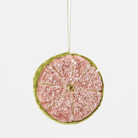 Florabelle Living Palermo Beaded Lemon Slice - Pink & Olive X250588 Palermo Beaded Lemon Slice - Pink & Olive Splash Swimwear Chirstmas Decorations