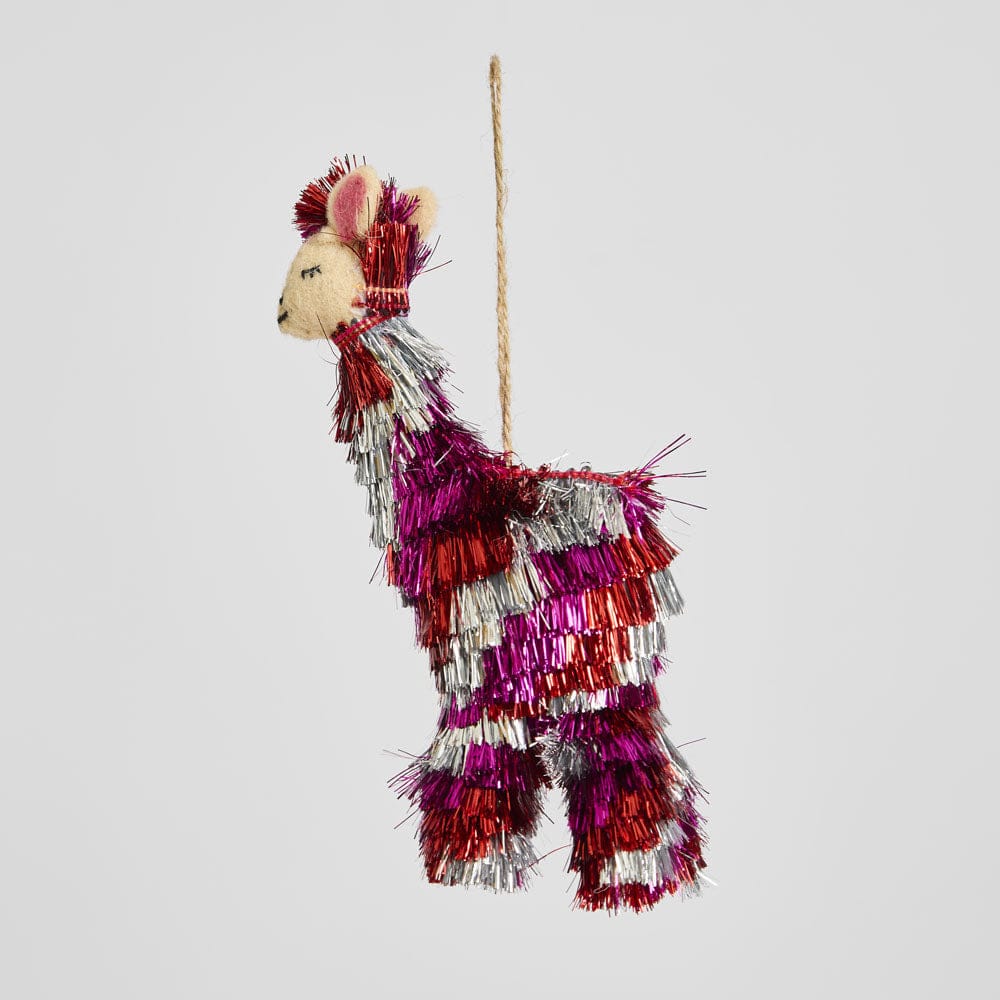 Florabelle Living Shaggy llama Hanging Tree Decoration X260425 Shaggy llama Hanging Tree Decoration Splash Swimwear Christmas Decoration 9339483300620