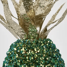 Florabelle Living Shimmer Hanging Pineapple- Green X240446 Shimmer Hanging Pineapple- Green Splash Swimwear Chirstmas Decorations