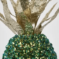 Florabelle Living Shimmer Hanging Pineapple- Green X240446 Shimmer Hanging Pineapple- Green Splash Swimwear Chirstmas Decorations