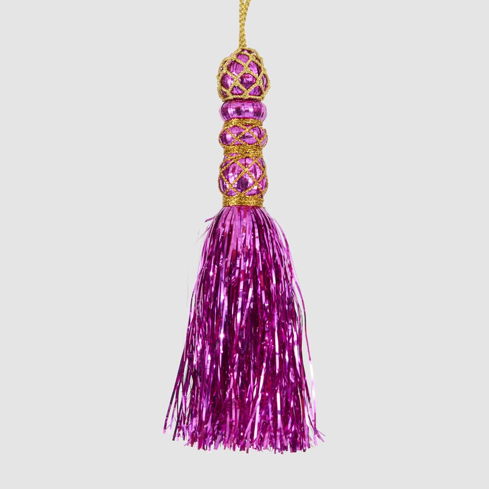 Florabelle Living Tinseltown Tassel Decoration Pink X260558 Tinseltown Tassel Decoration Pink Splash Swimwear Christmas Decoration 9339483301528