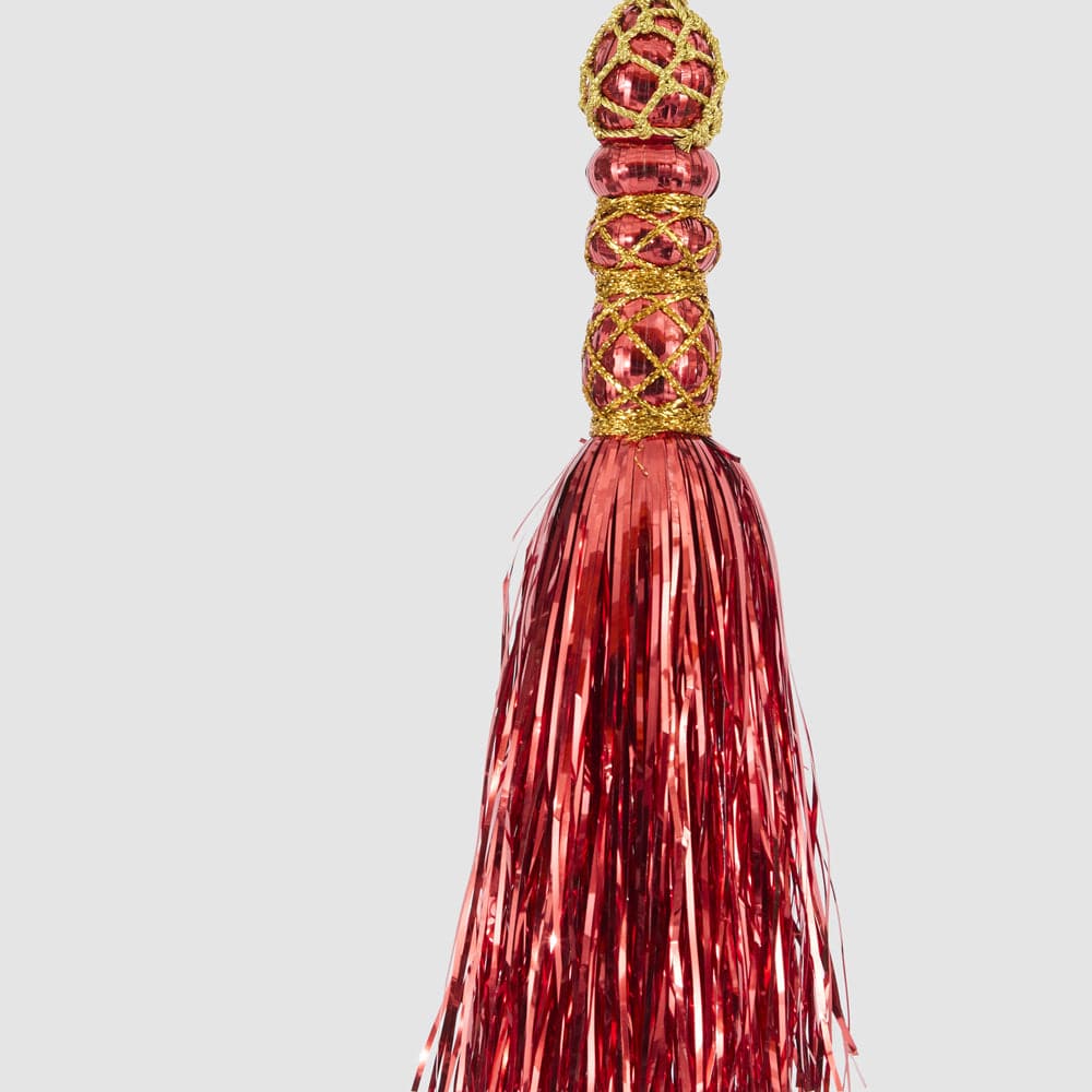 Florabelle Living Tinseltown Tassel Decoration Red X260559 Tinseltown Tassel Decoration Red Splash Swimwear Christmas Decoration 9339483301535