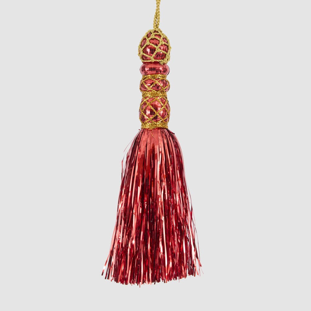 Florabelle Living Tinseltown Tassel Decoration Red X260559 Tinseltown Tassel Decoration Red Splash Swimwear Christmas Decoration 9339483301535
