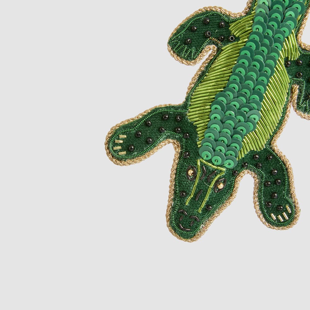 Florabelle Living Torres Crocodile Hanging Decoration X260696 Torres Crocodile Hanging Decoration Splash Swimwear Christmas Decoration 9339483313750