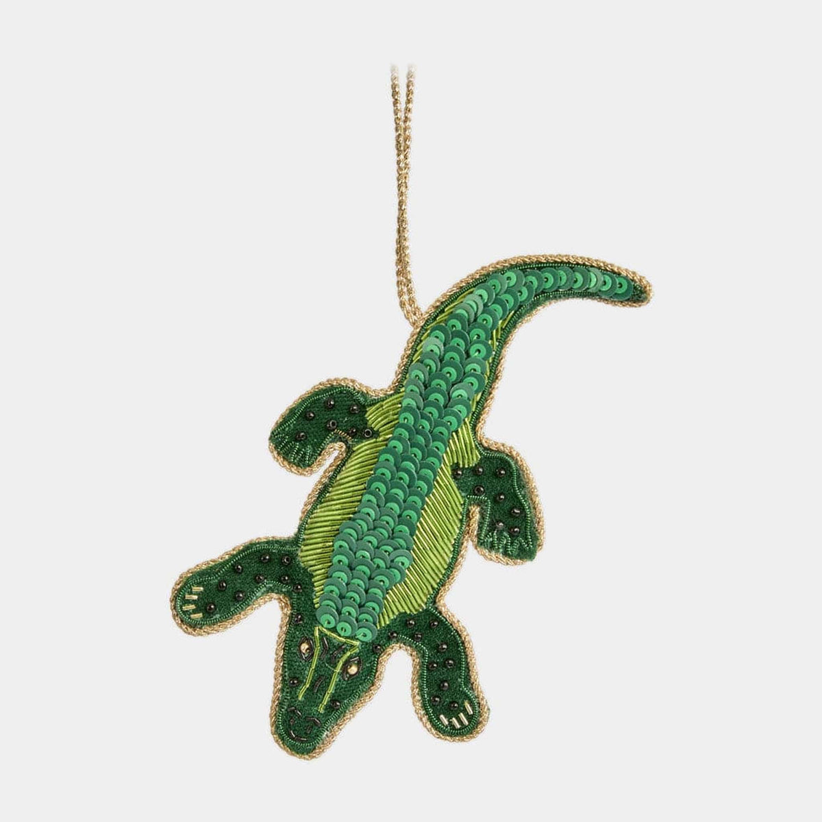 Florabelle Living Torres Crocodile Hanging Decoration X260696 Torres Crocodile Hanging Decoration Splash Swimwear Christmas Decoration 9339483313750