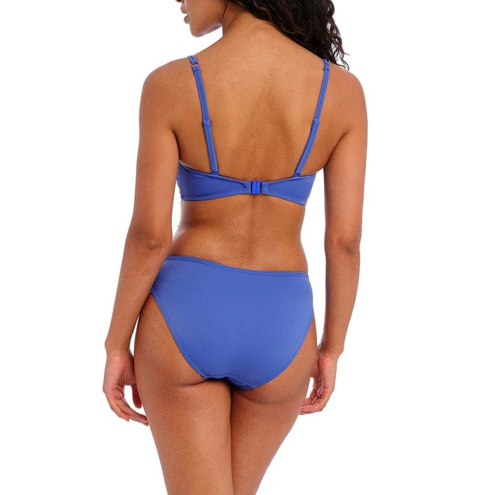 Freya Jewel Cove Bikini Brief | Plain Azure Splash Swimwear Bikini Bottoms