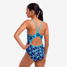 Funkita Funkita Girl's Diamond Back One Piece - See Stars Funkita Girl's Diamond Back One Piece - See Stars Splash Swimwear One Pieces