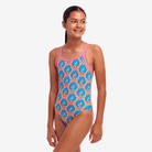 Funkita Funkita Girl's Single Strap One Piece - In A Flap Funkita Girl's Single Strap One Piece - In A Flap Splash Swimwear One Pieces