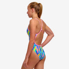 Funkita Funkita Girl's Single Strap One Piece - Pillared Funkita Girl's Single Strap One Piece - Pillared Splash Swimwear One Piece