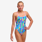 Funkita Funkita Girl's Single Strap One Piece - Pillared Funkita Girl's Single Strap One Piece - Pillared Splash Swimwear One Piece