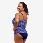 Funkita Funkita Ladies Scoop Neck Tankini Top-  Mad Cat Funkita Ladies Scoop Neck Tankini Top-  Mad Cat Splash Swimwear One Pieces