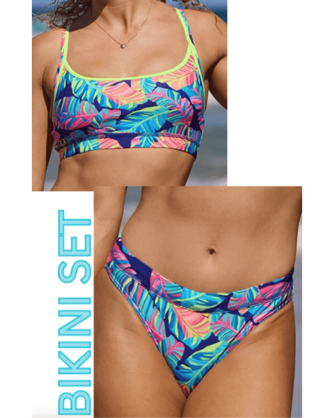 Funkita Funkita Ladies Sports Top and Brief -  Leaving Today Funkita Ladies Sports Top and Brief -  Leaving Today Splash Swimwear Bikini Set 8 1000030032