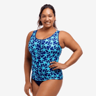 Funkita Funkita Ladies Zip Front Tankini Top - See Stars Funkita Ladies Zip Front Tankini Top - See Stars Splash Swimwear One Pieces