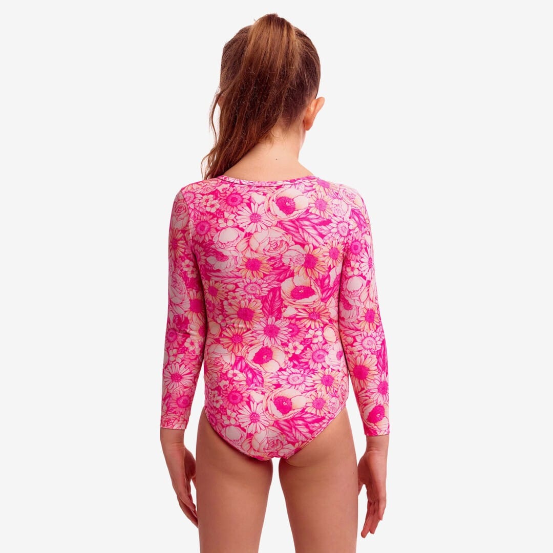 Funkita Funkita Toddler Girl's Sun Cover One Piece - Rosie Cheeky Funkita Toddler Girl's Sun Cover One Piece - Rosie Cheeky Splash Swimwear One Piece
