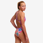 Funkita Girls Funkita Girl's Single Strap One Piece - Kulin Colour Funkita Girl's Single Strap One Piece - Kulin Colour Splash Swimwear One Pieces