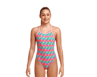 Funkita Girls Girls Diamond Back One Piece - Foxy Friends Shop Funkita Girls Ladies Single Strap One Piece - Trihard | Australian Swimwear Brands at Splash Swimwear Splash Swimwear One Pieces