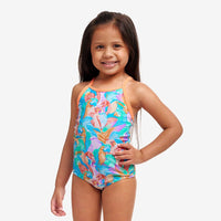 Funkita Girls kids Toddler Girl's Printed One Piece - Birdsville Funkita Toddler Girl's Printed One Piece - Birdsville