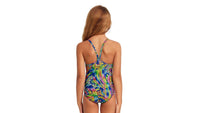 Funkita Girls Toddler Girl's Printed One Piece - Spin The Bottle Shop Funkita Girls Ladies Single Strap One Piece - Trihard | Australian Swimwear Brands at Splash Swimwear Splash Swimwear kids