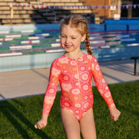 Funkita Girls Toddler Girls Sun Cover One Piece - Ahelhe Funkita Girls Racerback Two Piece - Bundjalung Blue Splash Swimwear One Pieces