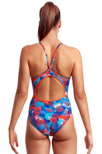 Funkita Ladies Diamond Back One Piece - Jupiter Drops Splash Swimwear One Pieces