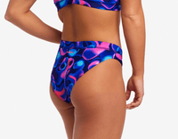 Funkita Ladies Sports Brief - Liquid Lights Splash Swimwear Bikini Bottoms